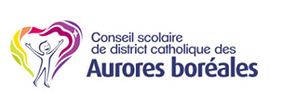 Logo - Conseil scolaire de district catholique des Aurores boréales